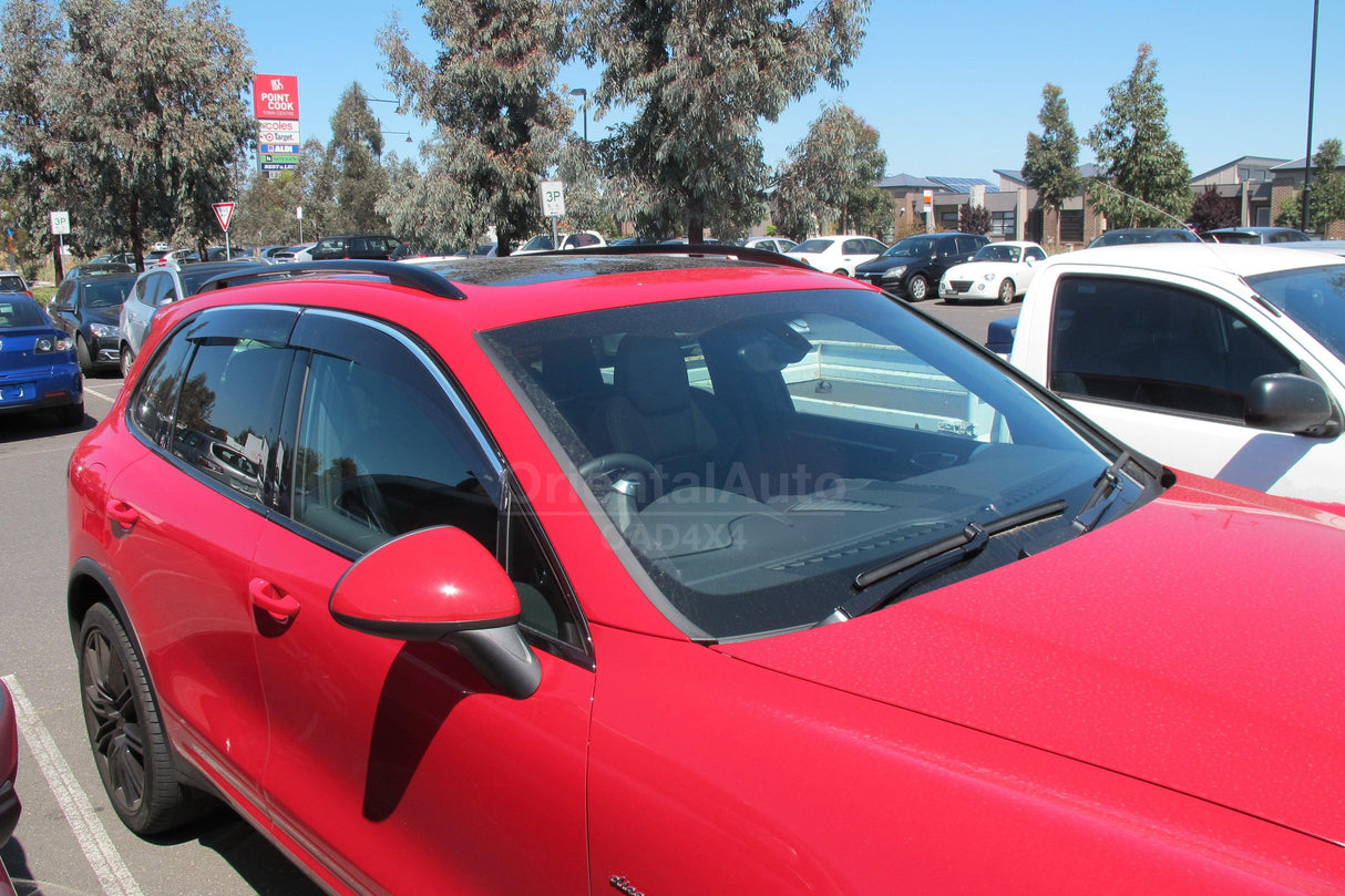 Stainless Edge Weather Shields for Porsche Cayenne 92A Series 2010-2017