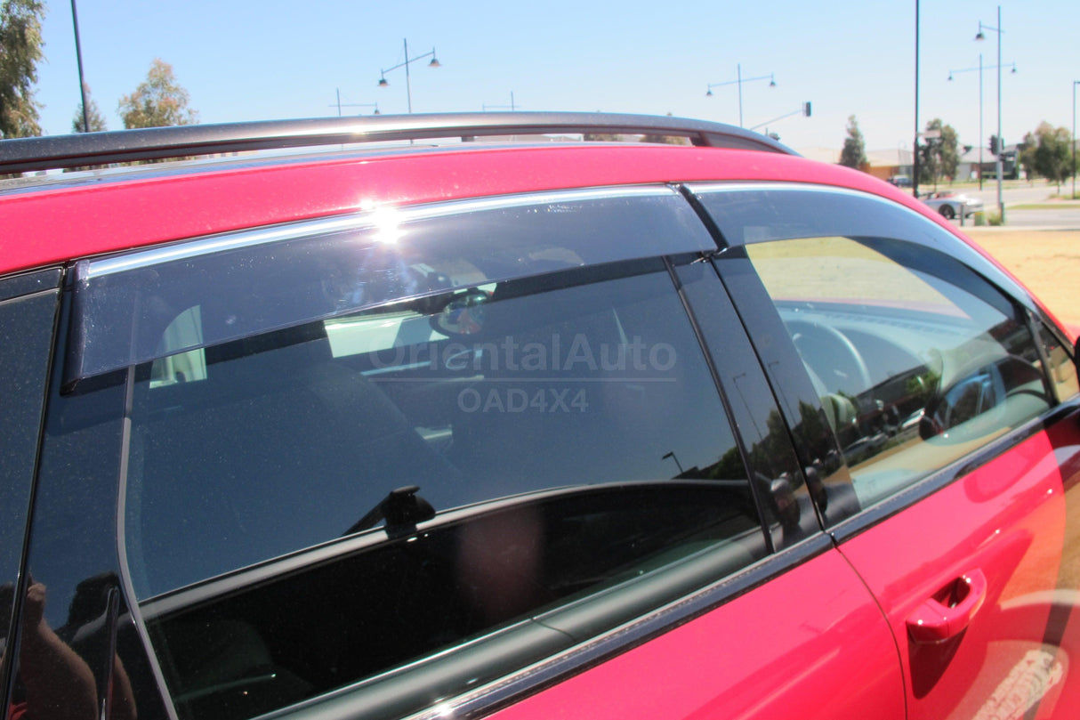 Stainless Edge Weather Shields for Porsche Cayenne 92A Series 2010-2017