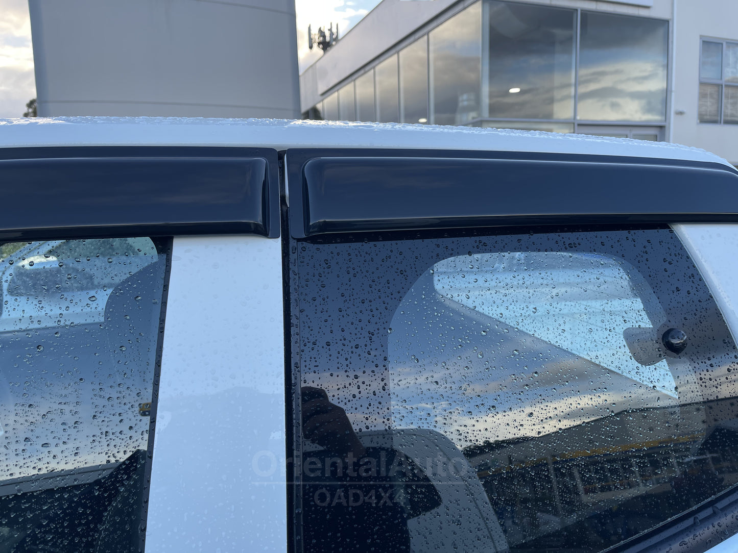 Luxury Weather Shields For Mazda BT-50 BT50 Extra Cab 2020-Onwards 4pcs Weathershields Window Visor Freestyle Cab