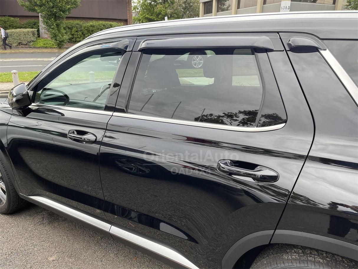 Luxury Weather Shields for Hyundai Palisade 2019-2025 6PCS
