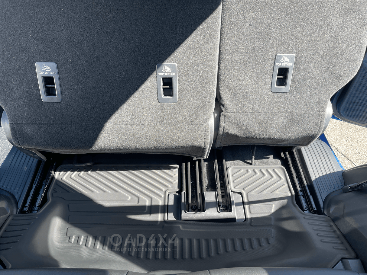 Injection 7D TPE Car Floor Mats for Ford Everest Next-Gen 2022-Onwards