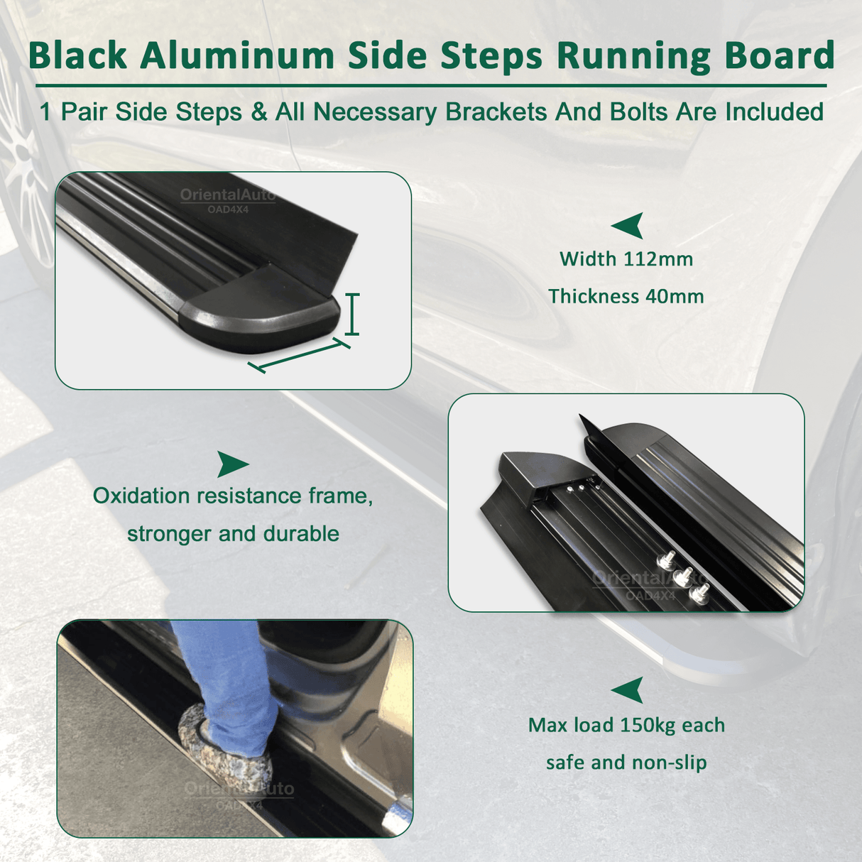 Side Steps for Renault Koleos 2008-2016 #LP