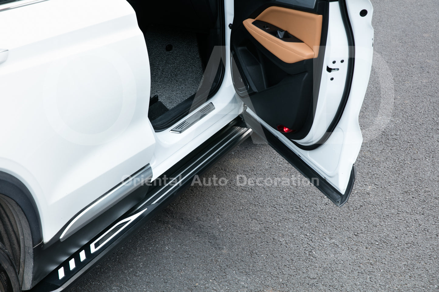 Aluminum Side Steps Running Board For Mercedes-Benz GLE Class / ML Class W166 2012-2019 #ZY