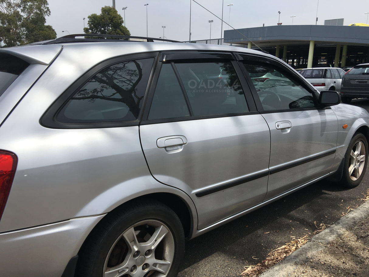 Luxury Weather Shields for Ford Laser Hatch 1998-2002