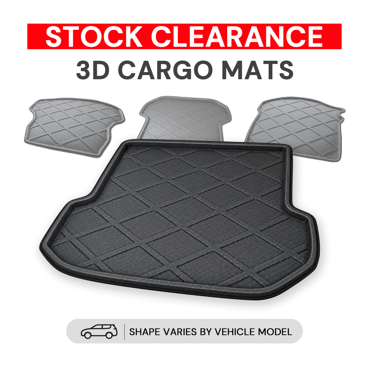 3D BOOT Mat Liner Cargo Mat | Stock Clearance