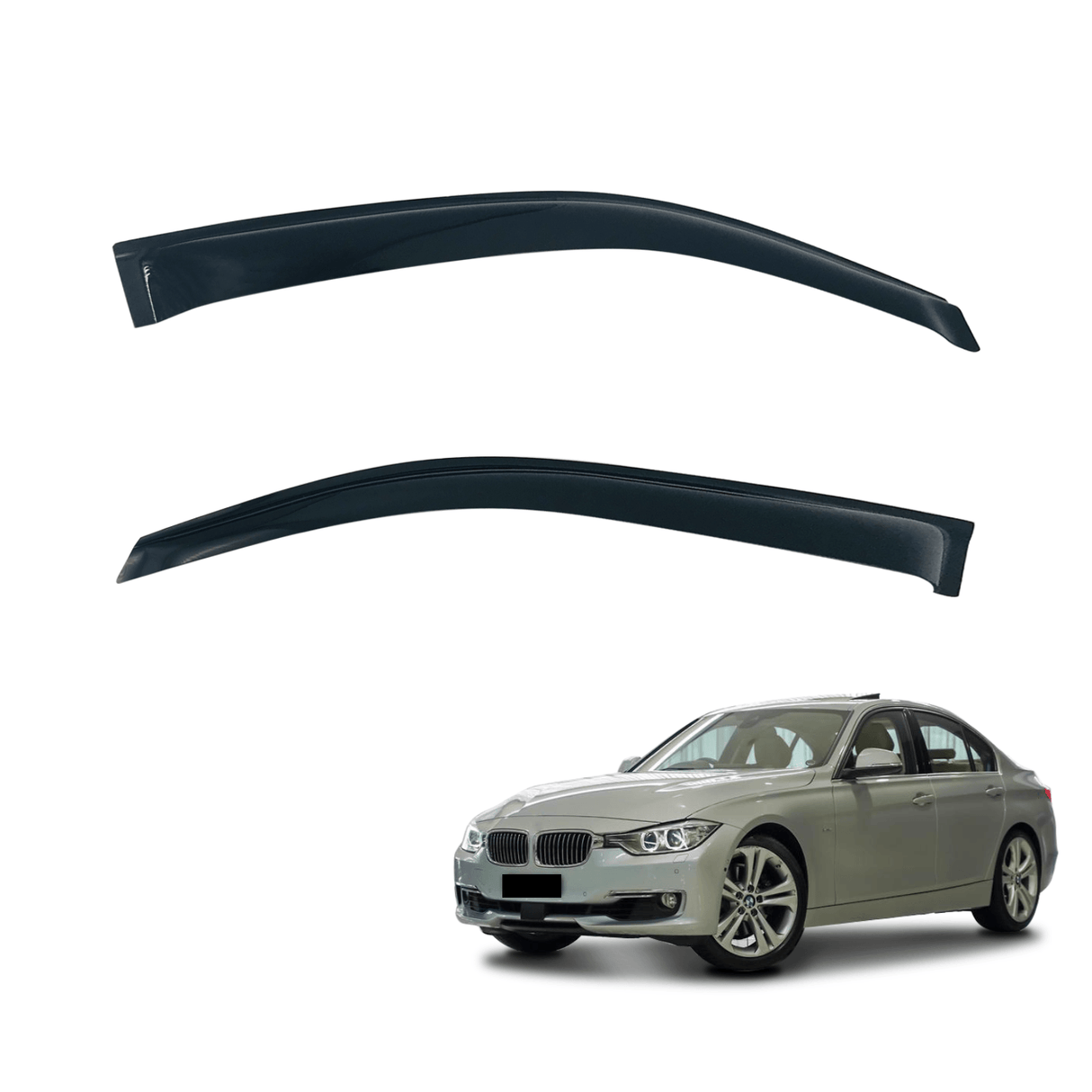 Weather Shields for BMW 3 Series F30 2012-2018 2PCS