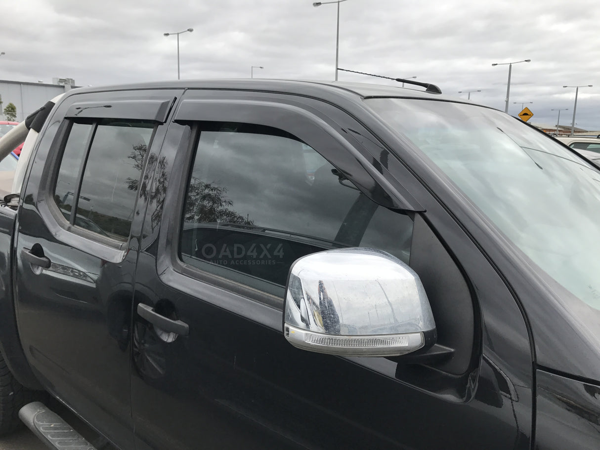 Bonnet Protector & Weathershields for Nissan Navara D40 Dual Cab 2005-2010 Spanish Model