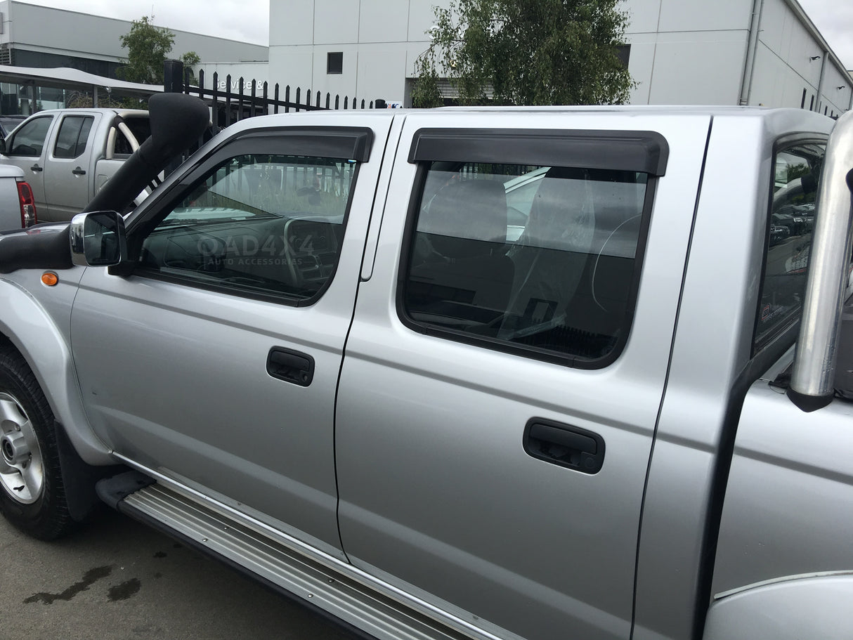 Injection Weather Shields for Nissan Navara D22 Dual Cab 1997-2015