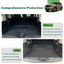 3D TPE 3pcs Detachable Boot Mat for Nissan Patrol Y62 2012-Onwards Cargo Mat Trunk Mat