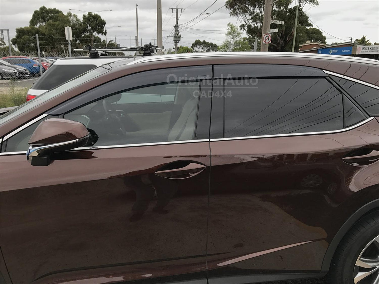 Injection Weather Shields for Lexus RX200T/300/350/450h 5 Seats 2015-2022