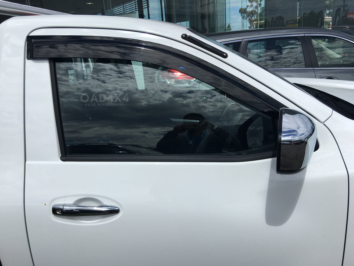 Bonnet Protector & Injection Weathershields for Nissan Navara NP300 D23 Single/Extra Cab Dec/2020-Onwards MY21+ 2PCS