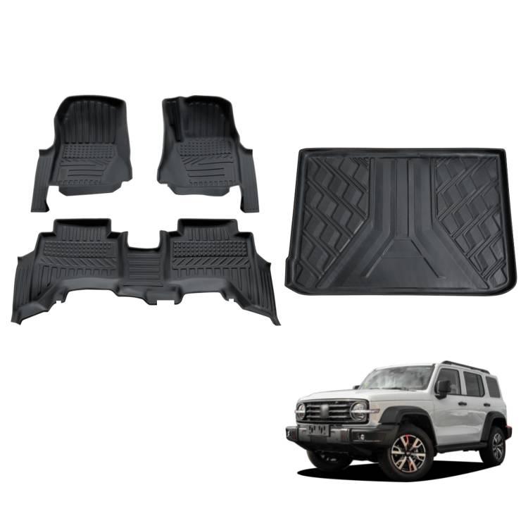 5D TPE Car Floor Mats for GWM TANK 300 2023-Onwards