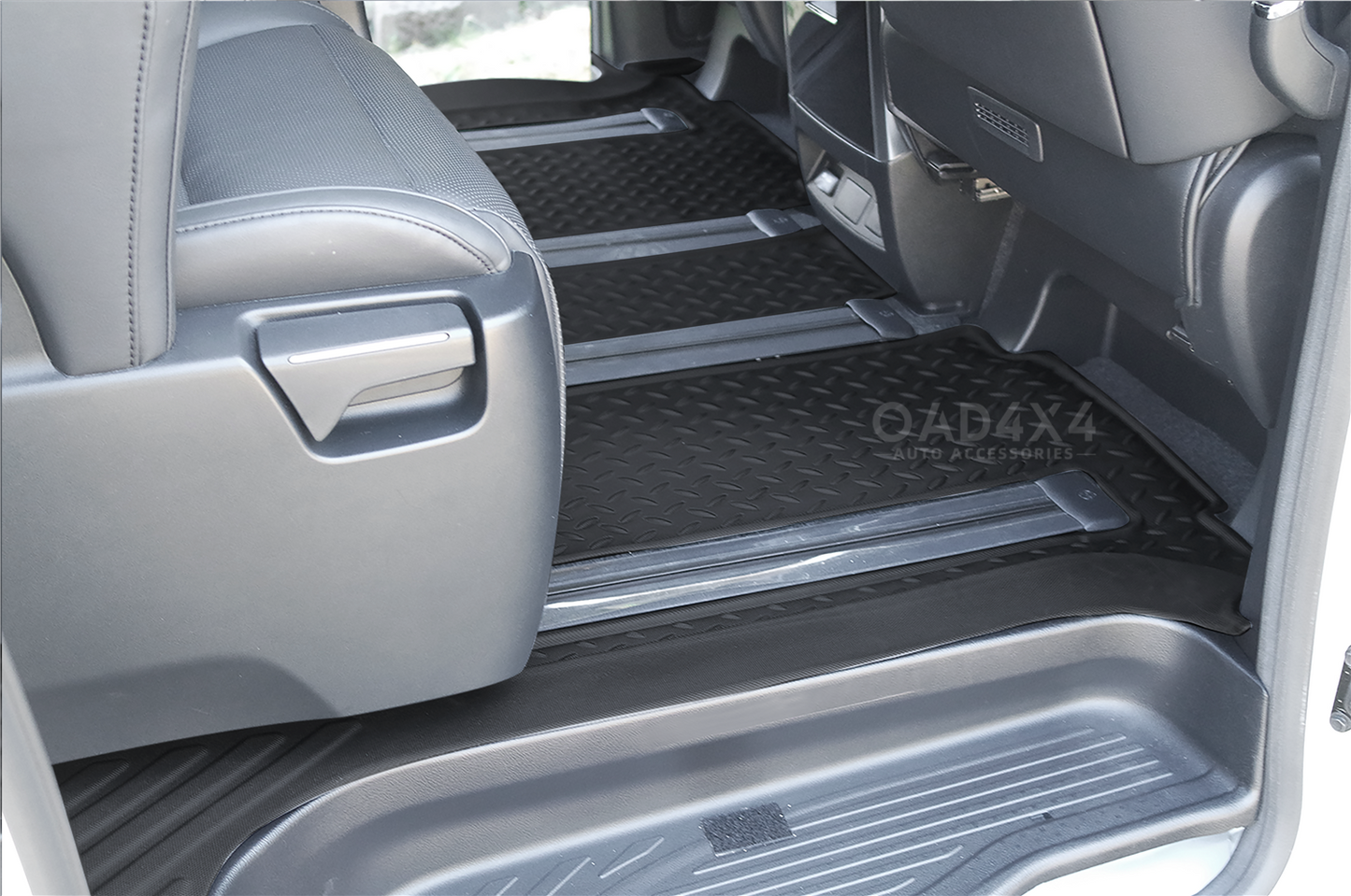 Full Set Car Mats for Toyota Alphard 2015-2024 Tailored TPE 5D Door Sill Covered Floor Mat Liner