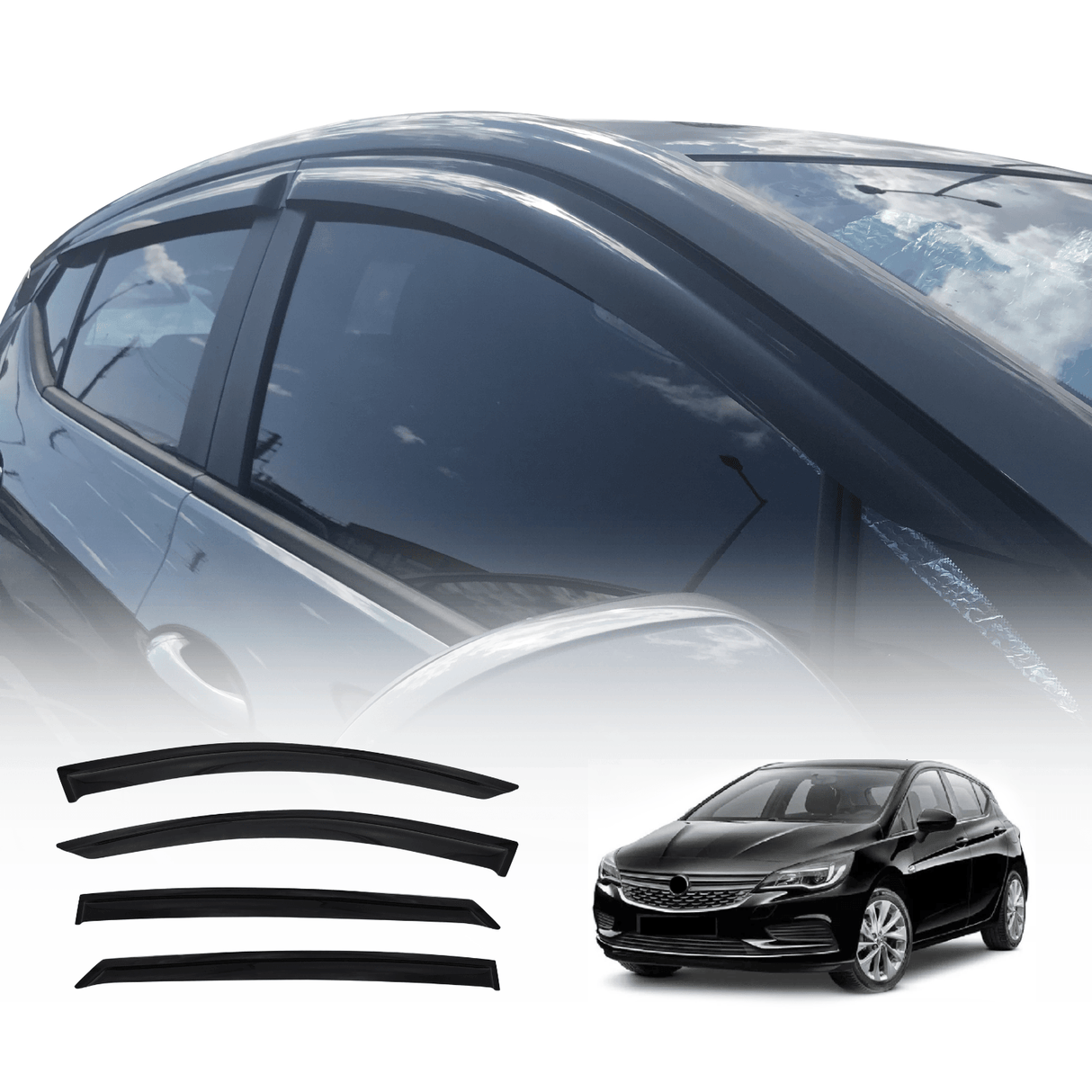 Luxury Weather Shields for Holden Astra Hatch 5 Doors 2016-2020