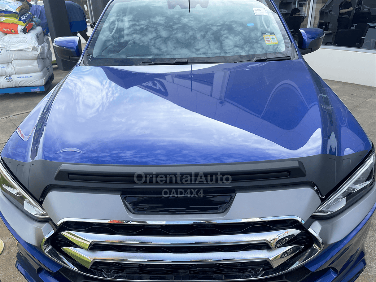 Bonnet Protector & Injection Weathershields for ISUZU DMAX D-MAX Dual Cab 2020-Onwards