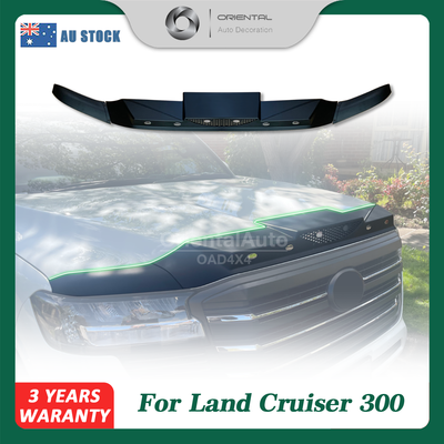 Injection Modeling Exclusive Bonnet Protector for Toyota Landcruiser 300 Land Cruiser 300 LC300 2021-Onwards Hood Protector Bonnet Guard