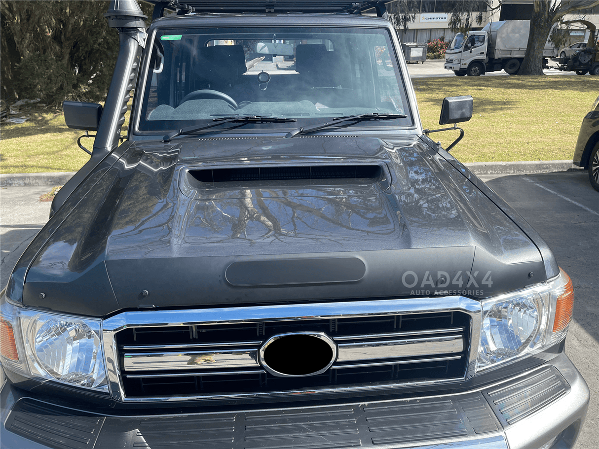 Bonnet Protector & Luxury Weathershields for Toyota Land Cruiser 70 76 79 Series 2007-2023