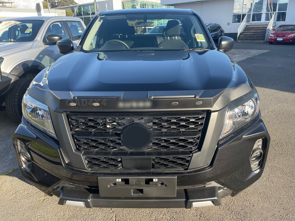 Bonnet Protector & Injection Weathershields for Nissan Navara NP300 D23 Single/Extra Cab Dec/2020-Onwards MY21+ 2PCS