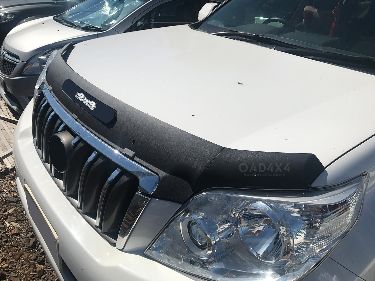 Bonnet Protector & Luxury Weathershields for Toyota Land Cruiser Prado 150 2013-2017