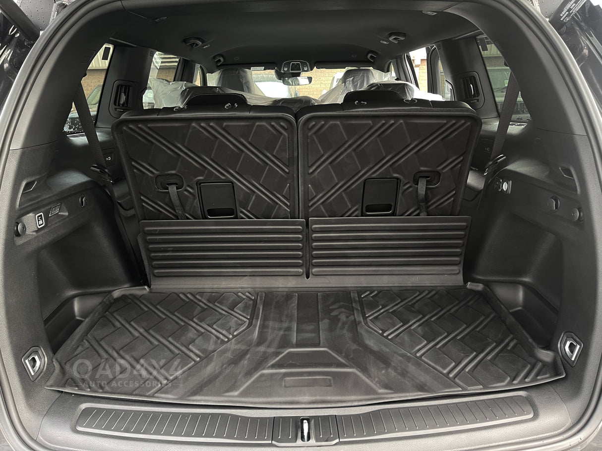 5D TPE Car Floor Mats for Jeep Grand Cherokee L WL Series 7 Seats 2021-Onwards
