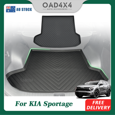 3D TPE Boot Mat for KIA Sportage NQ5 GT-line / SX+ 2021-Onwards Cargo Mat Trunk Mat Boot Liner