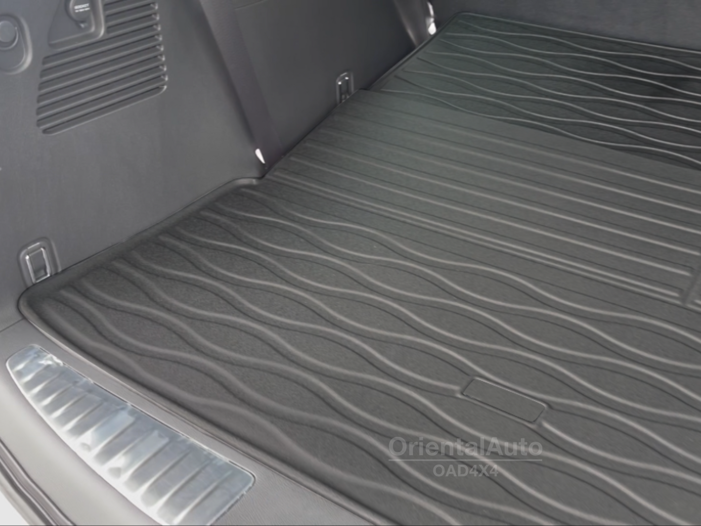 3D TPE 3pcs Detachable Boot Mat for Nissan Patrol Y62 2012-Onwards Cargo Mat Trunk Mat