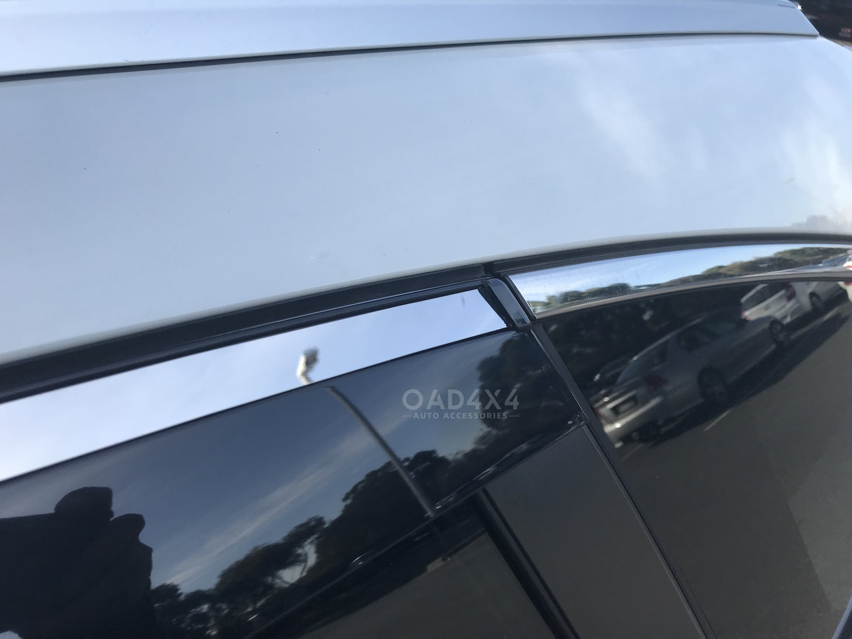 Stainless Edge Weather Shields for Honda CRV CR-V RM Series 2012-2017