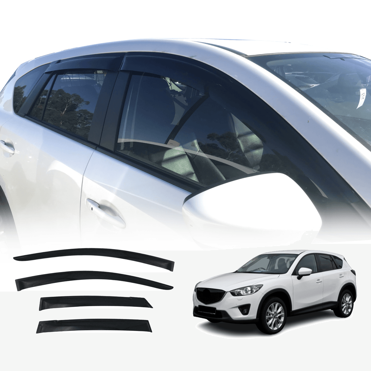 Weather Shields for Mazda CX5 CX-5 2012-2017