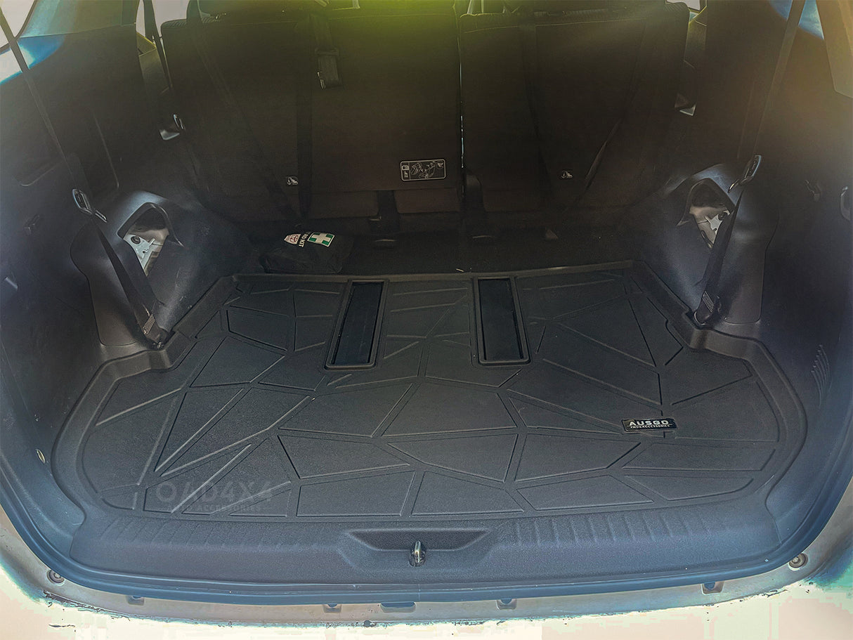 Boot Liner for Toyota Fortuner 2015-Onwards with Inner Rear Step Panel Covered