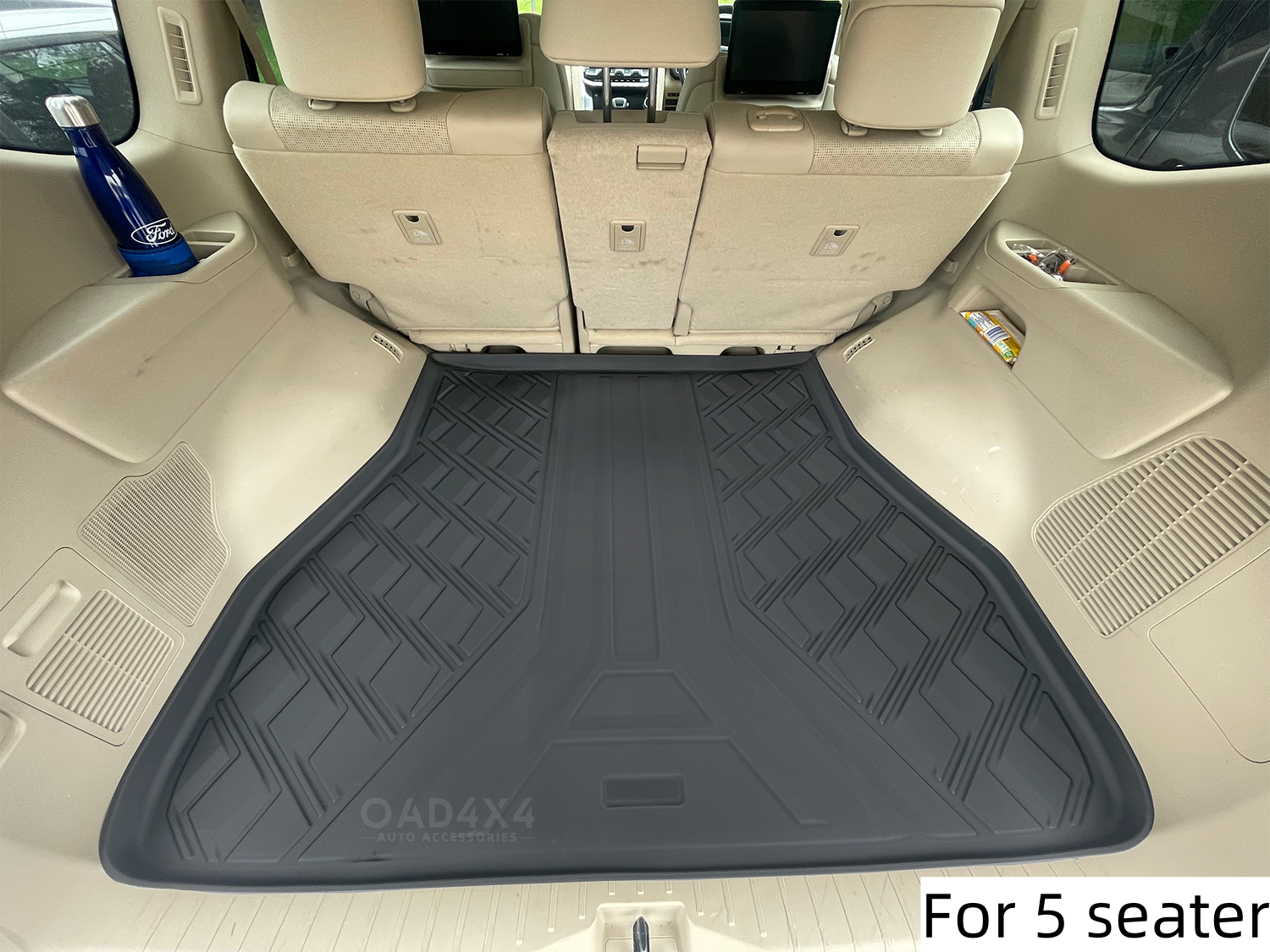 5D TPE Car Floor Mats for Toyota Land Cruiser 300 2021-Onwards
