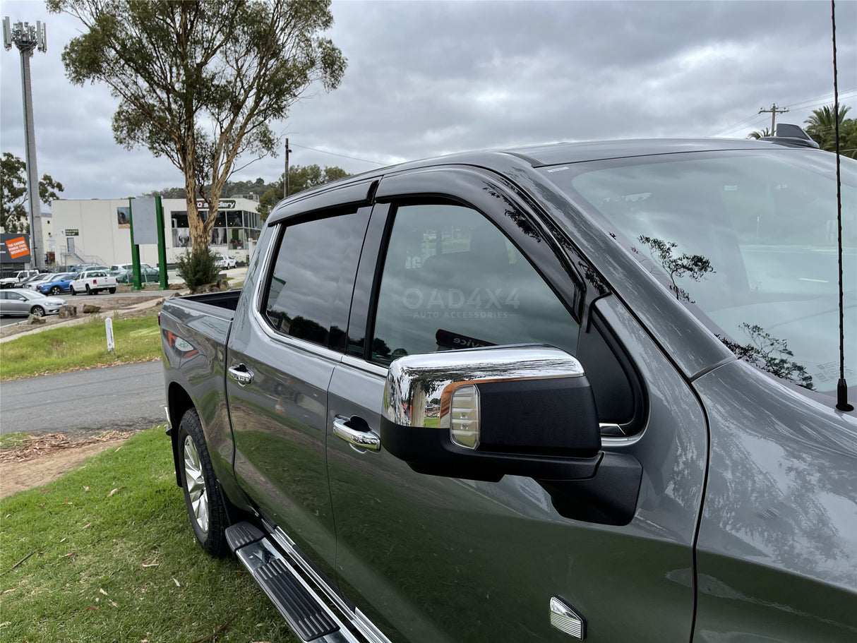 Luxury Weather Shields for Chevrolet Silverado T1 Series 2020-Onwards