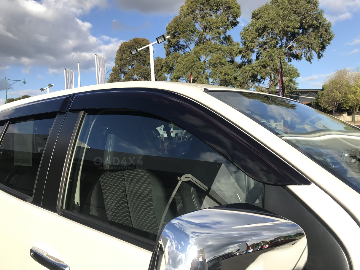 Injection Weather Shields for Holden Colorado 7 RG Series 2012-2016