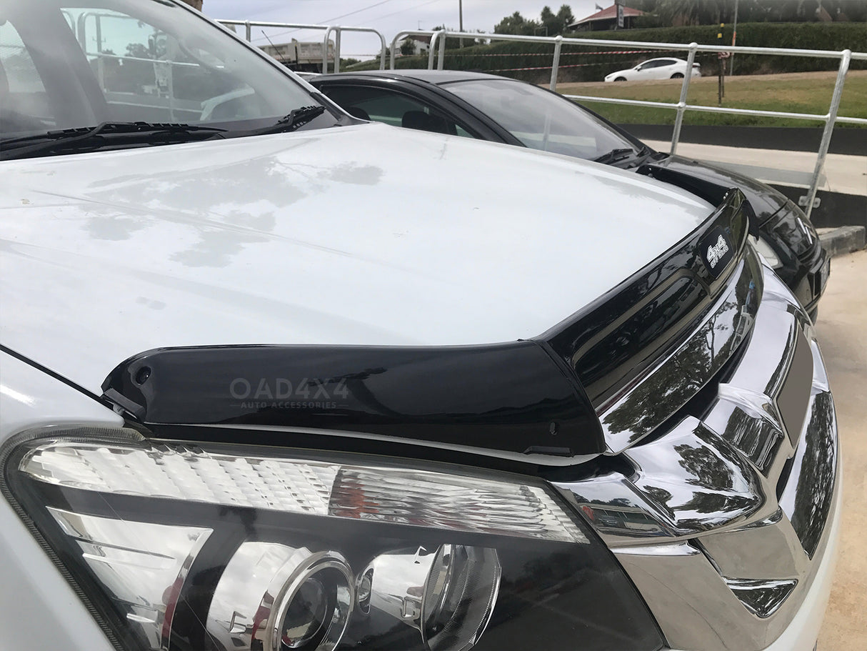 Bonnet Protector & Injection Weathershields for ISUZU DMAX D-MAX Dual Cab 2012-2016