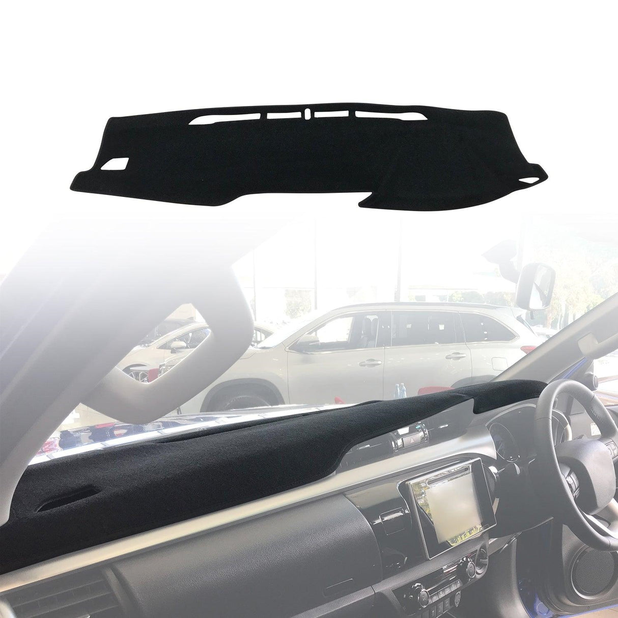 Car Dash Mat for Toyota Hilux Revo 2015-Onwards