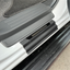 5D TPE Floor Mats & Black Door Sill Protector for Mitsubishi Triton Dual Cab MQ MR 2015-2024 Door Sill Covered Tailored Car Mats