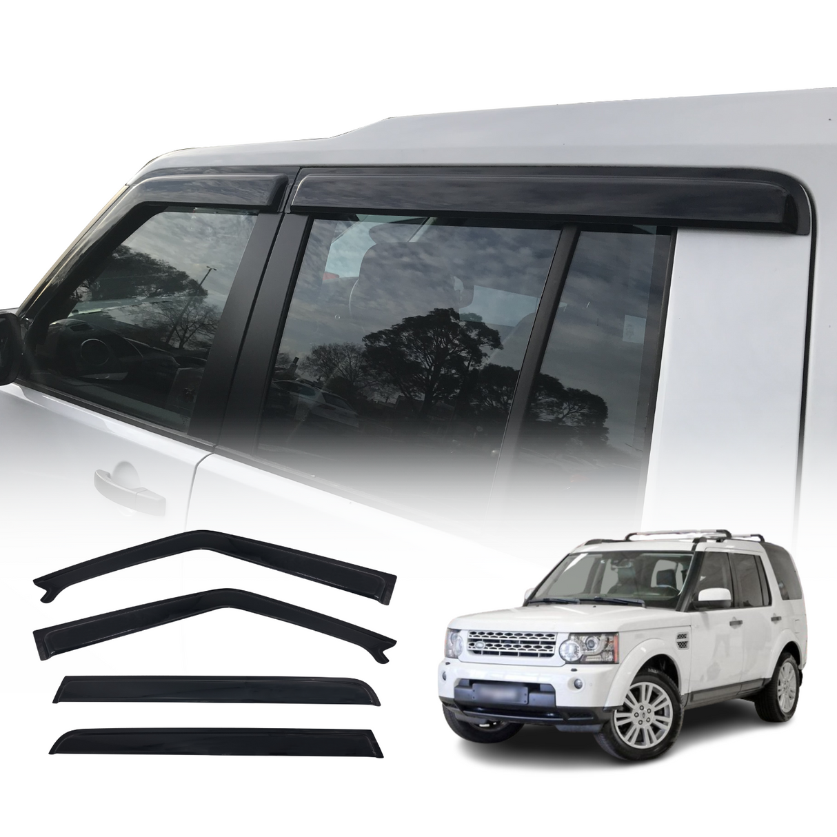 Luxury Weather Shields for Land Rover Discovery 3 4 2004-2016