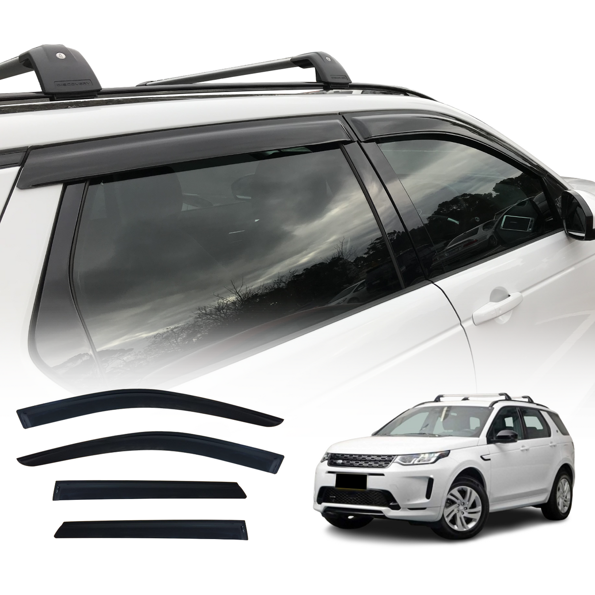 Luxury Weather Shields for Land Rover Discovery Sport 2015-Onwards