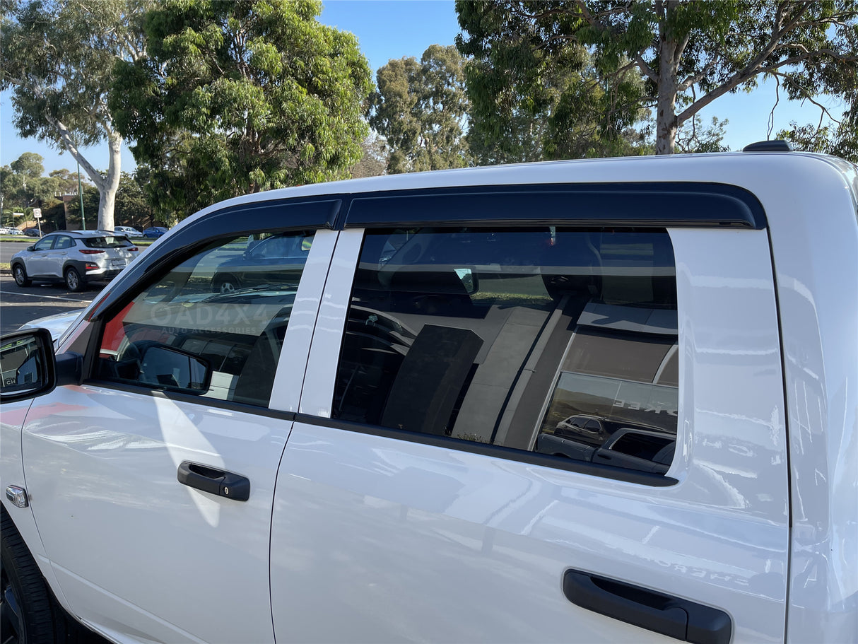 Luxury Weather Shields for RAM 1500 DS Series Crew Cab 2017-2022