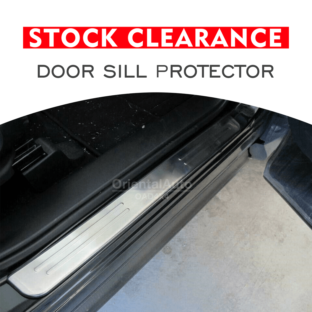 Stock Clearance| Stainless Steel Door Sills Protector