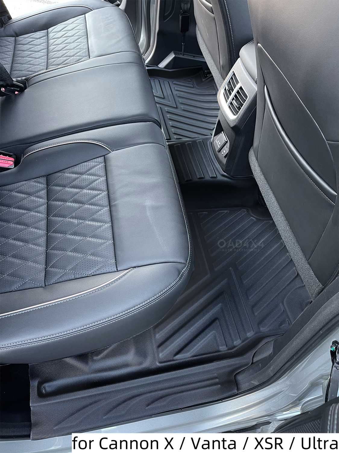 5D TPE Car Floor Mats for GWM Cannon 2020-Onwards