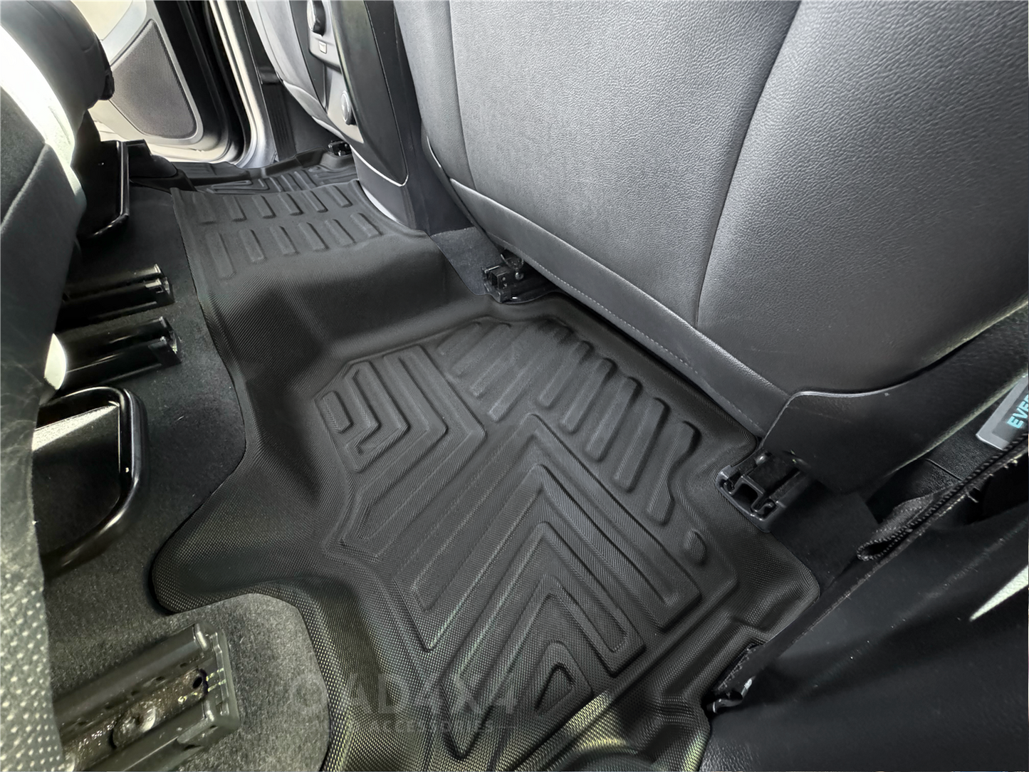 5D TPE Floor Mats for Ford Everest UA / UA II 2015-2022 Tailored Door Sill Covered Floor Mat Liner Car Mats