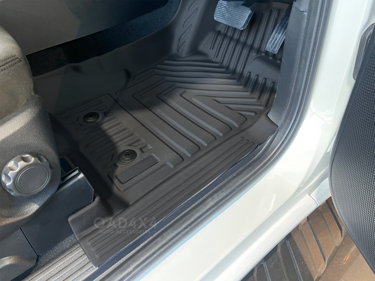 5D TPE Floor Mats for Ford Everest Next-Gen 2022-Onwards Tailored Door Sill Covered Floor Mat Liner Car Mats