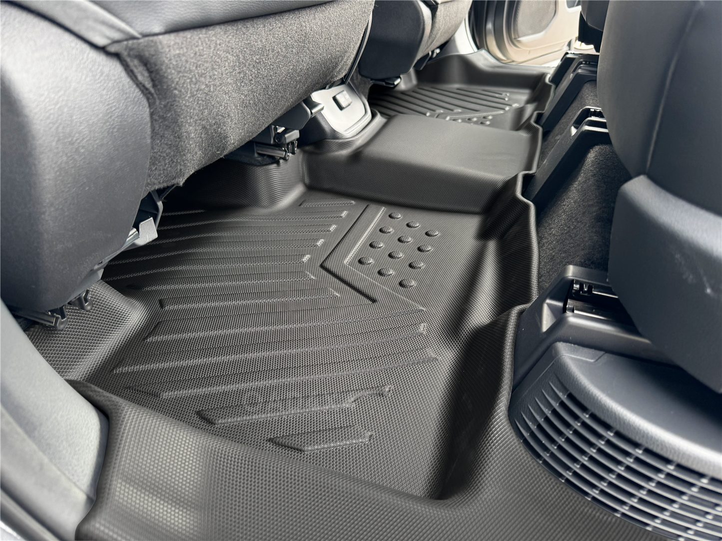 3 Rows 5D Floor Mats & 3D Cargo Mat for Toyota Kluger Grande 2021-Onwards Door Sills Covered Car mats + Boot Mat