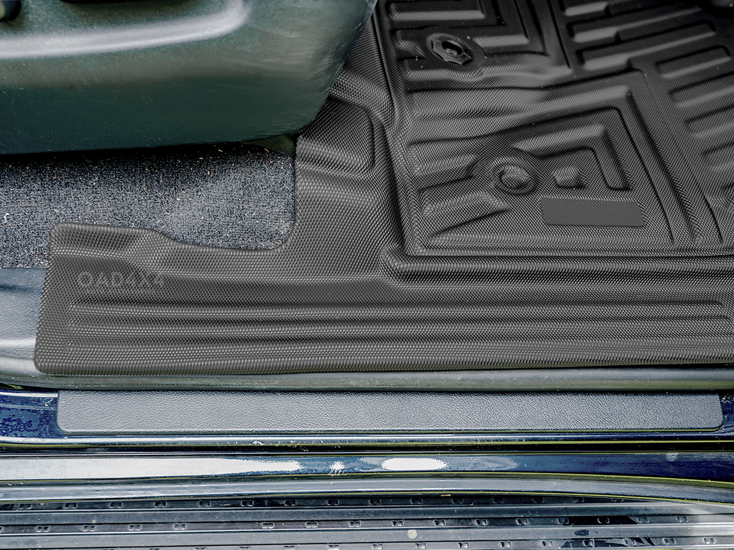 Floor Mats fit Lexus LX570 / LX450D 2013-2021 Tailored TPE 5D Door Sill Covered Floor Mat Liner