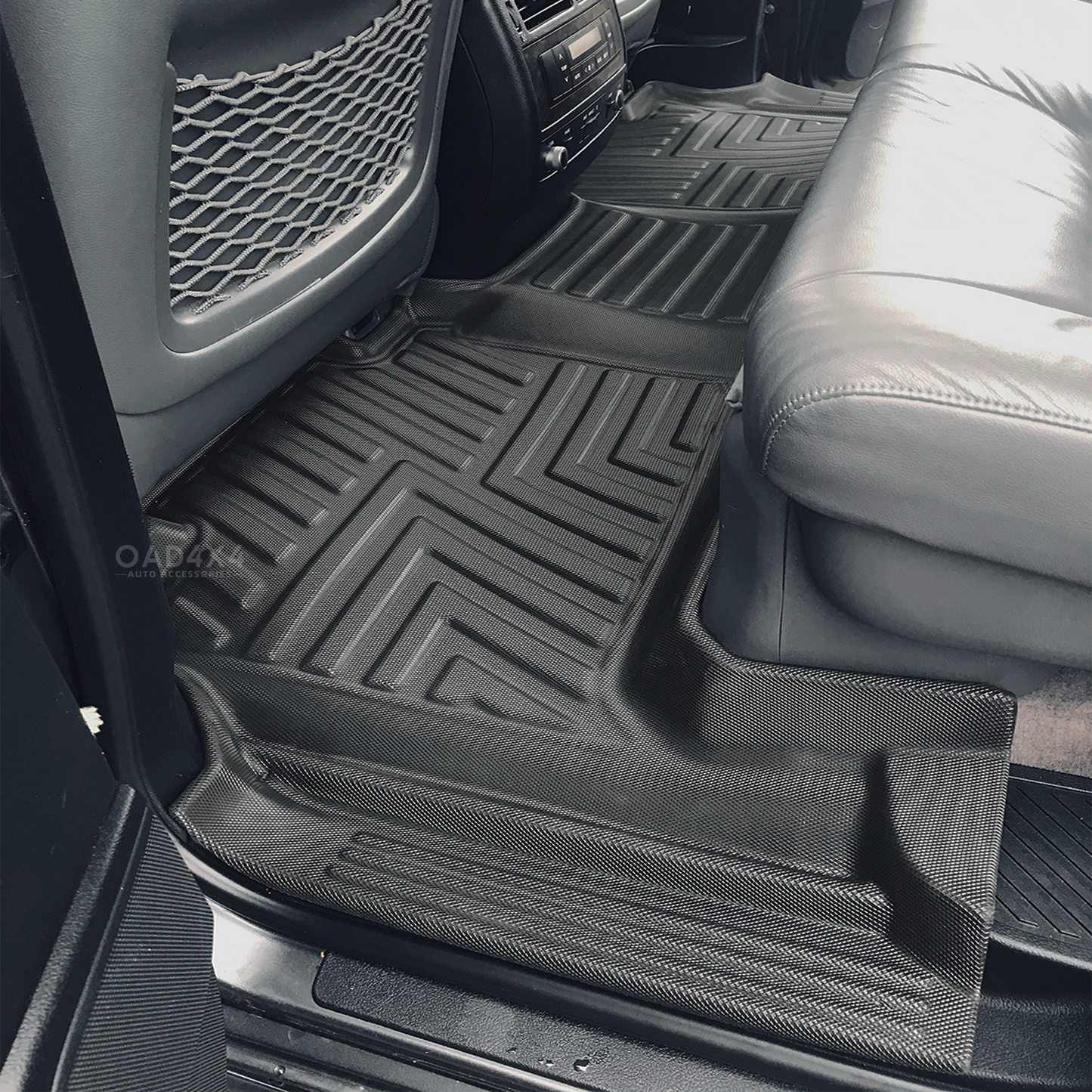 Floor Mats fit Lexus LX570 / LX450D 2013-2021 Tailored TPE 5D Door Sill Covered Floor Mat Liner