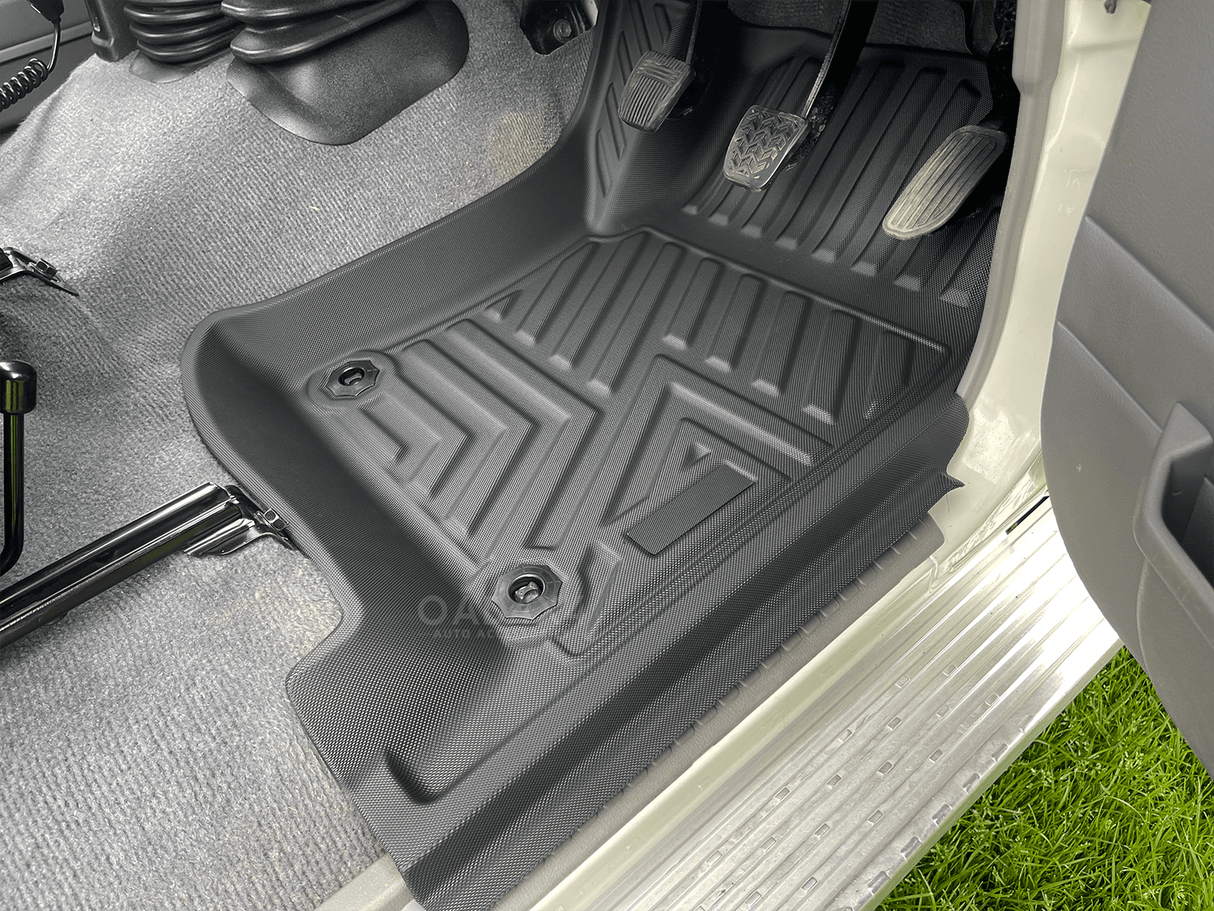 5D TPE Car Floor Mats for Toyota Land Cruiser 79 Dual Cab 2012-Onwards
