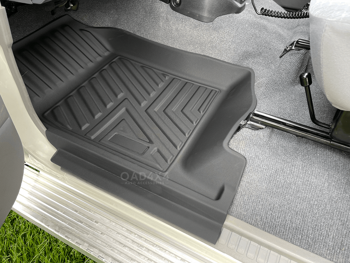 5D TPE Car Floor Mats for Toyota Land Cruiser 76 2012-2023