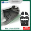 3 Rows Floor Mats for Lexus LX570 2008-2012 Tailored TPE 5D Door Sill Covered Floor Mat Liner