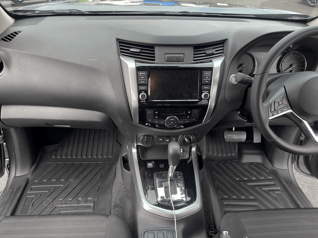 5D TPE Car Floor Mats for Nissan Navara NP300 D23 Dual Cab 2015-Onwards