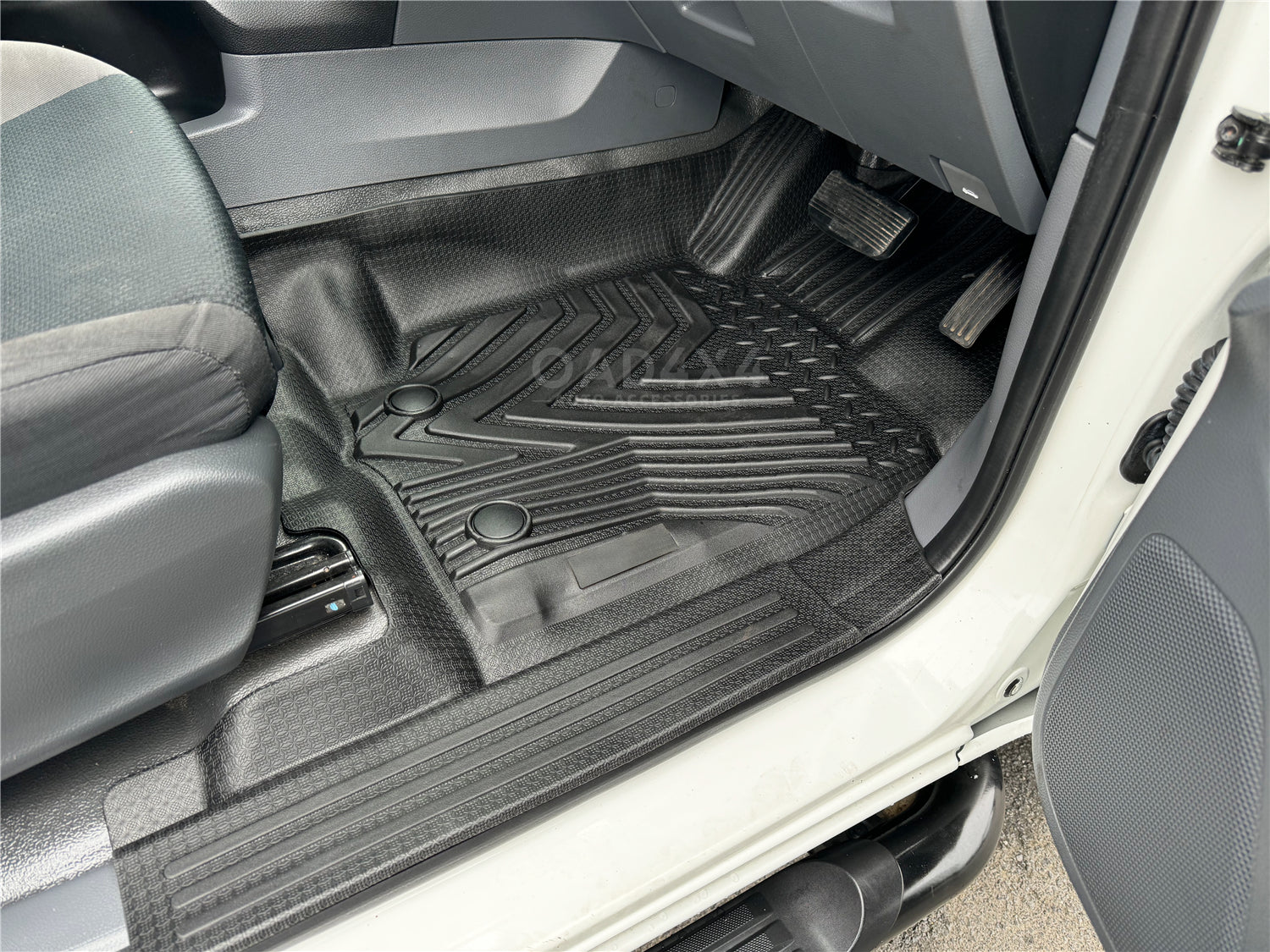 Injection 5D Car Floor Mats for Ford Ranger PX/PX2/PX3 Dual Cab 2011-2022